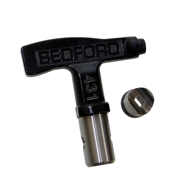 Bedford Precision Parts Reversible Tip-.031in Orifice, 8in-10in Fan, Replacement for Graco RAC 5 and Titan 33-7431 - main